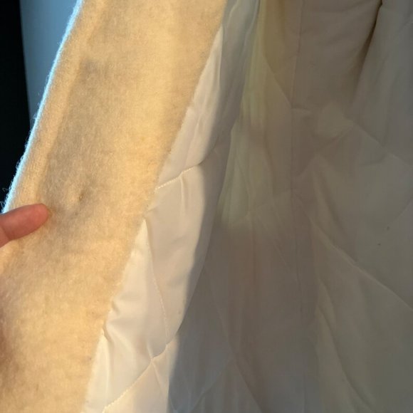 Vintage 100% Wool Hudson's Bay Point Coat Men's XL - Picture 5 of 9